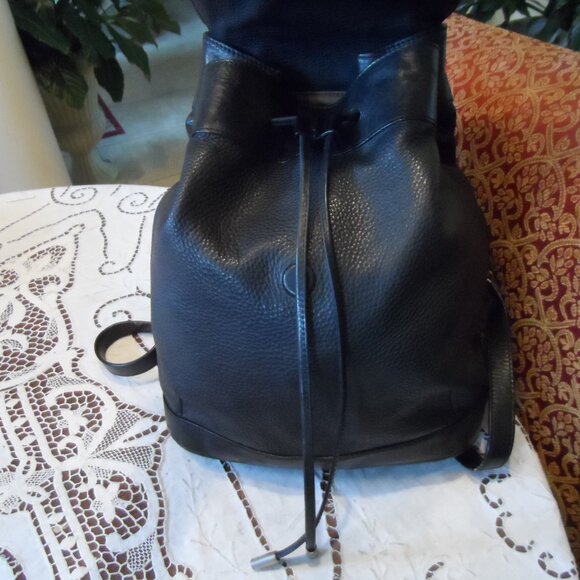 Rag & Bone Mini Pilot Black Leather Backpack - Picture 5 of 16